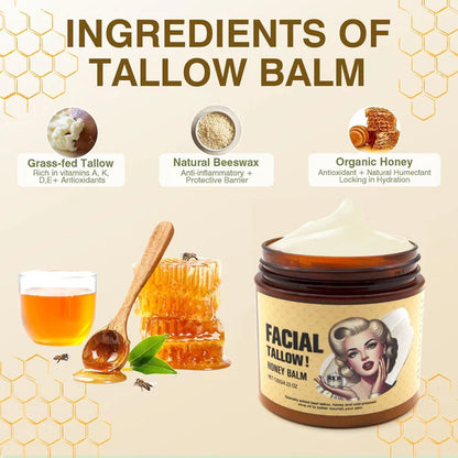 Whipped Tallow & Manuka Honey Moisturizer