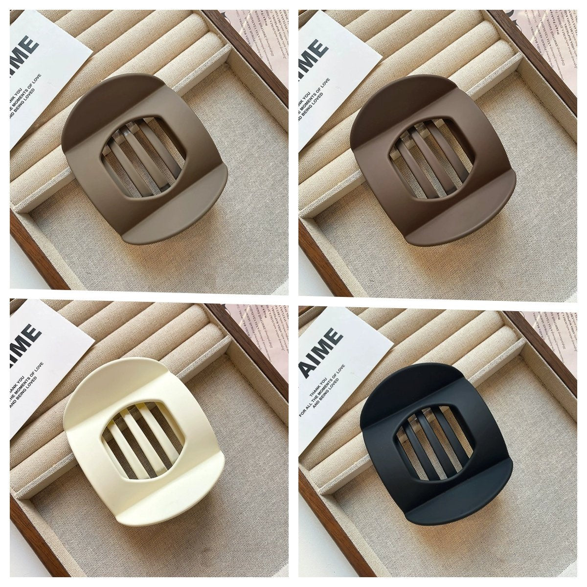 🎁Last Day 49%off 💖Casual Versatile Solid Colour Lay Flat Hair Clip