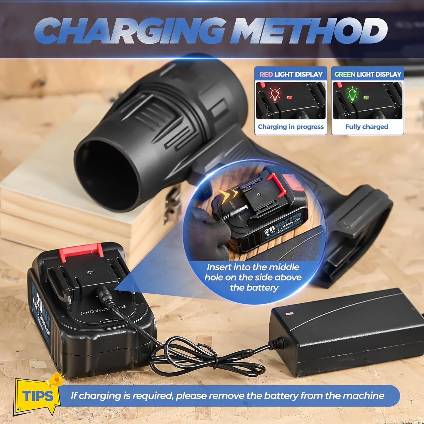 LAST DAY SALE 49% OFF - Turbo Jet Blower, Cordless Turbo Super Power Air Duster