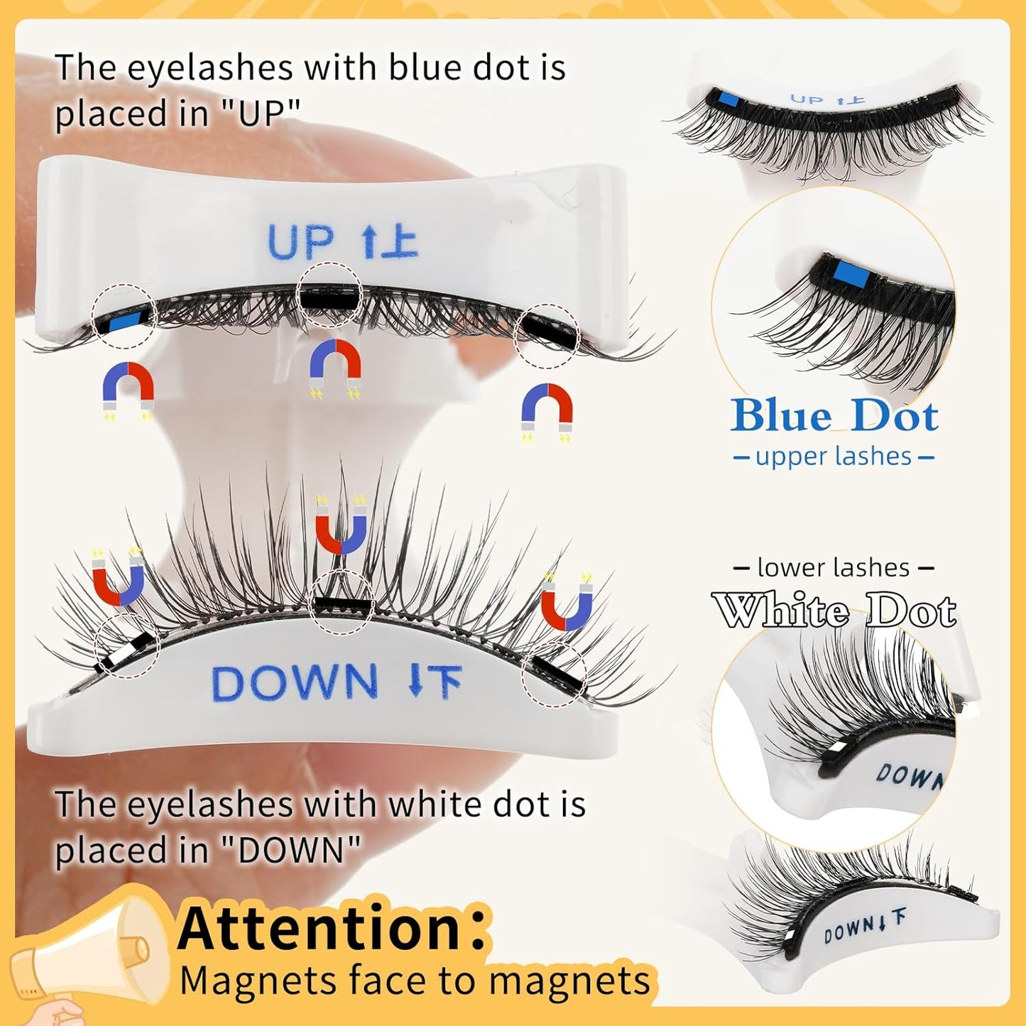 Last Day 49% OFF- Reusable Premium Self-Adhesive Eyelashes | Easy, Quick, Safe!