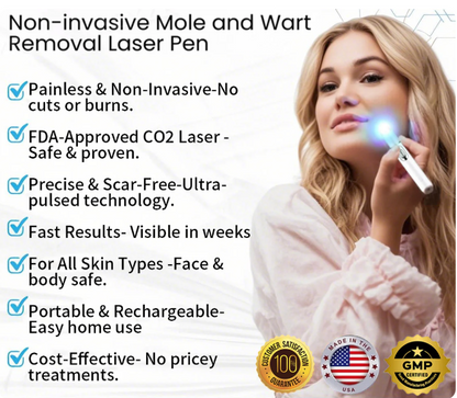 Hot Sale 49% off - Non-Invasive Mole and Wart Removal Laser Pen