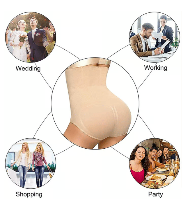 Buy 1 Get 1 Free 49%off High Waist Tummy Control Shapewear Panties