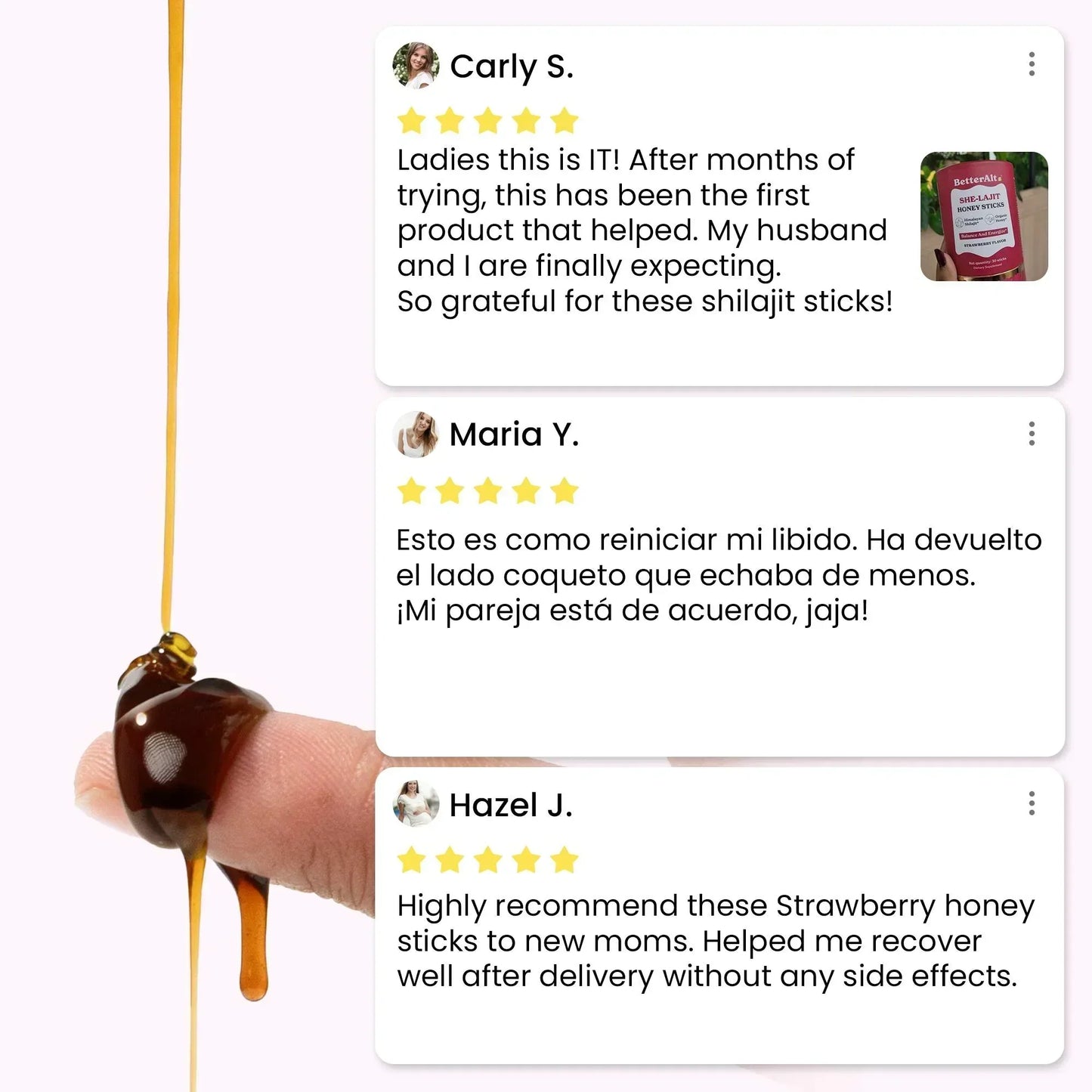 Women’s Vital Honey Sticks