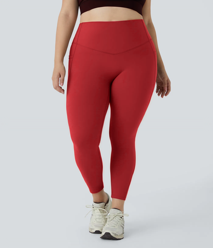 High Waisted Tummy Control Shaping Training Leggings Plus size