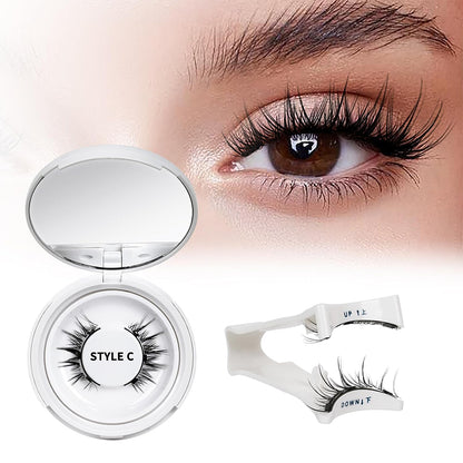 Last Day 49% OFF- Reusable Premium Self-Adhesive Eyelashes | Easy, Quick, Safe!