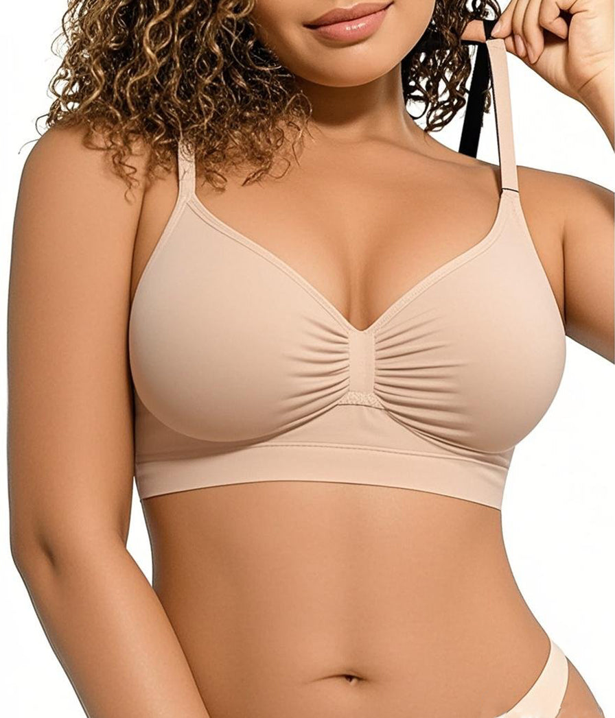Last Day Promotion 49% OFF🔥Women's Full Coverage Non-Padded Wireless Sculpt Bra💖