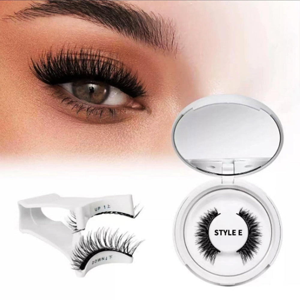 Last Day 49% OFF- Reusable Premium Self-Adhesive Eyelashes | Easy, Quick, Safe!