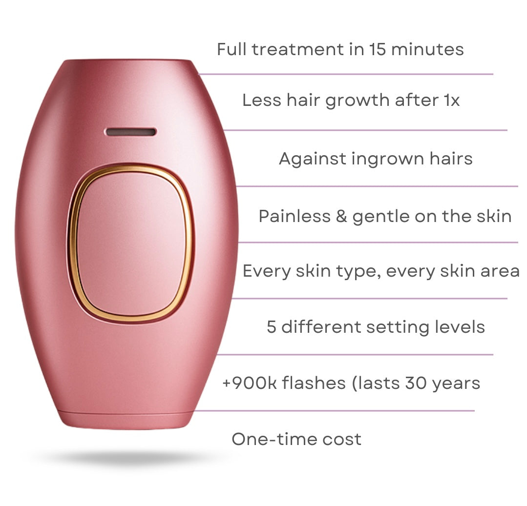 IPL Hair Remover I The leading laser hair removal for your home