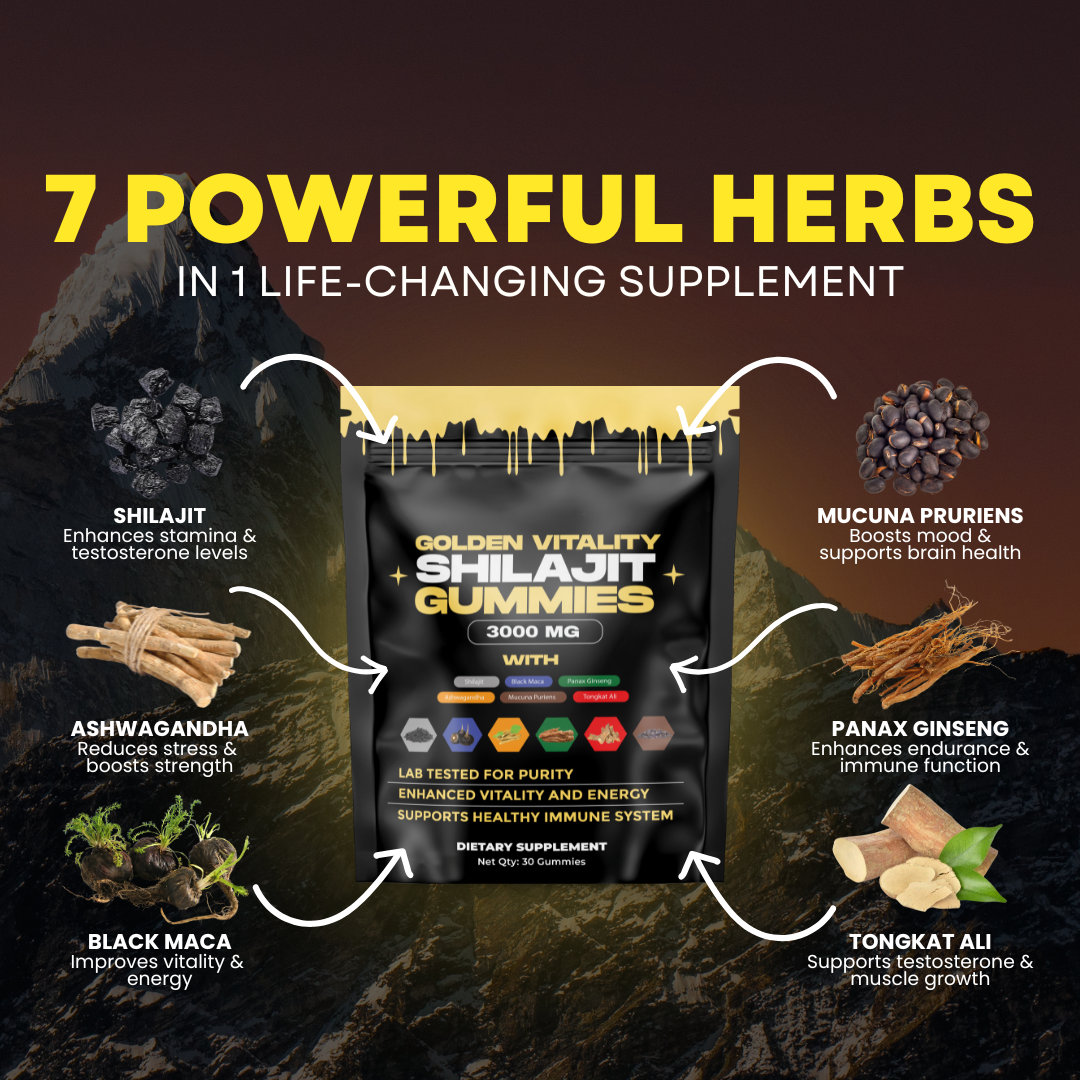 Eyeworldpark Shilajit Gummies（Mixed Packaging Of Old And New）