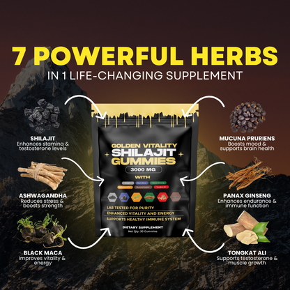 Eyeworldpark Shilajit Gummies（Mixed Packaging Of Old And New）