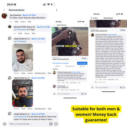 Eyeworldpark Hair Concealer BLACK 50ML - Waterproof 3–7 days