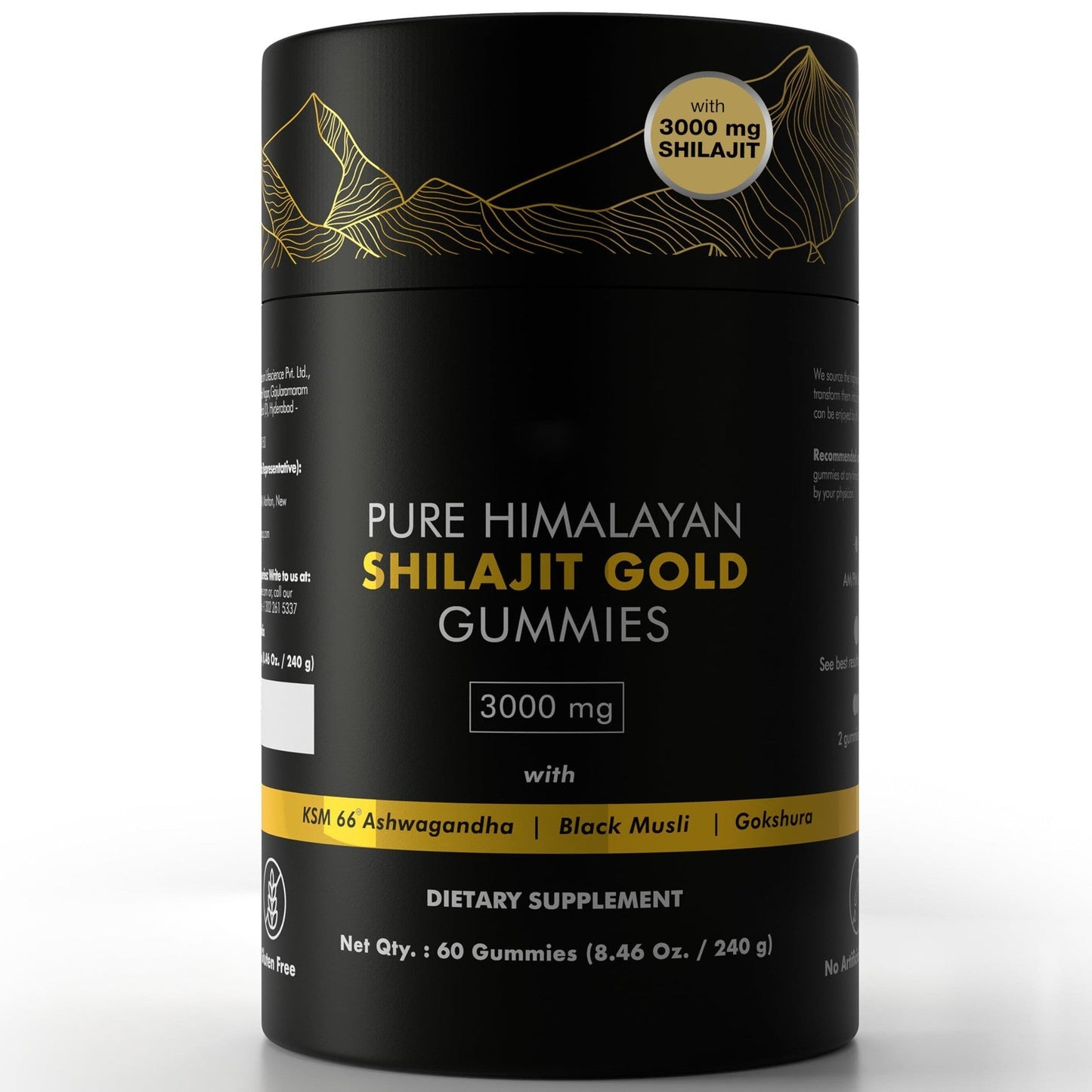 Eyeworldpark Shilajit Gummies（Mixed Packaging Of Old And New）