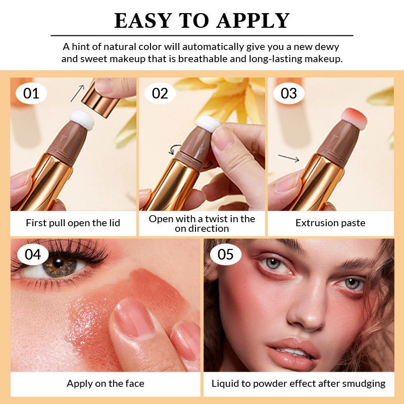 Contour wand & Blush wand duo - Blush and Bronzer