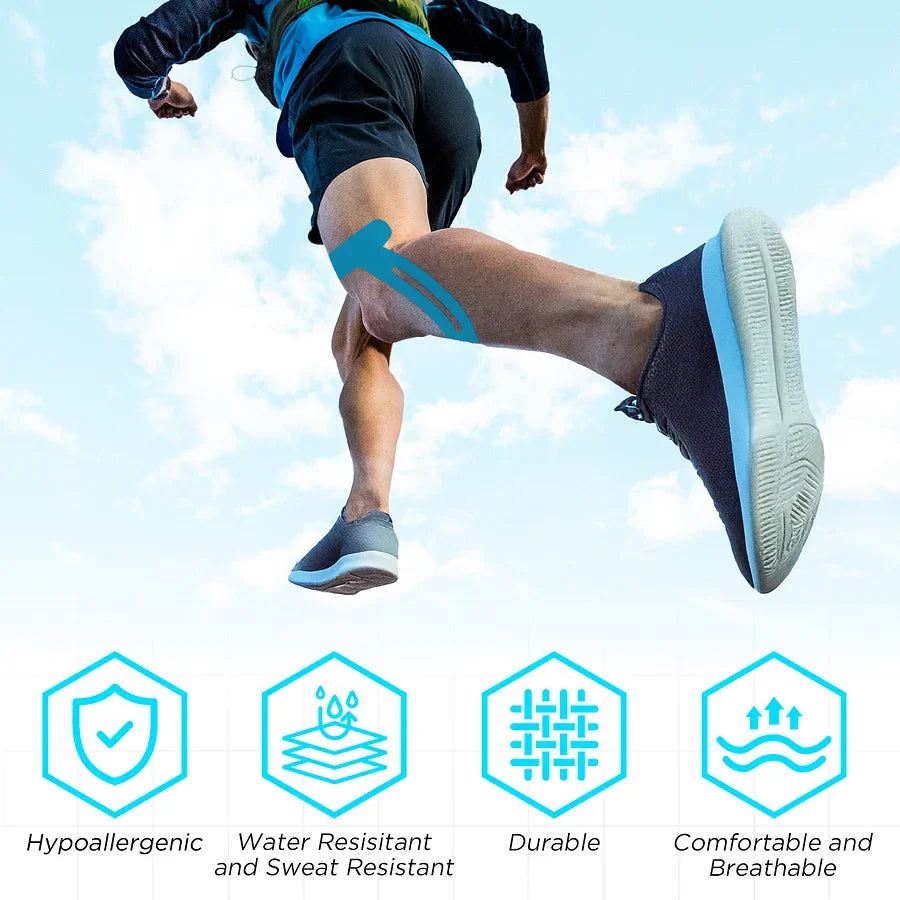 Alleviate Knee Discomfort: Precut Kinesiology Tape For Knees