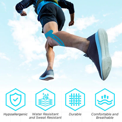 Alleviate Knee Discomfort: Precut Kinesiology Tape For Knees