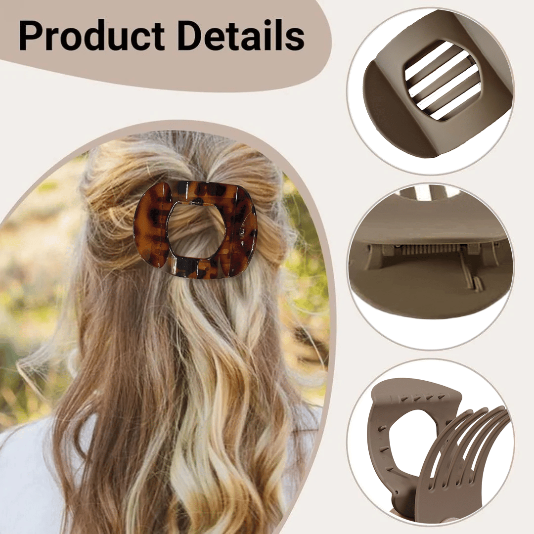 🎁Last Day 49%off 💖Casual Versatile Solid Colour Lay Flat Hair Clip