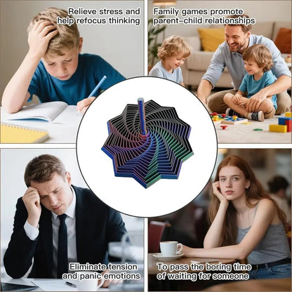 🔥Last Day 49%OFF🔥3D Printed Expanded Sensory Fidget Star Hypnotic visual stress-relieving toys