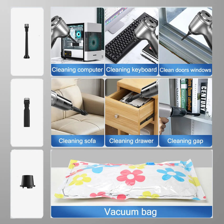 Best Sale 49%off⭐Wireless Handheld Car Vacuum Cleaner