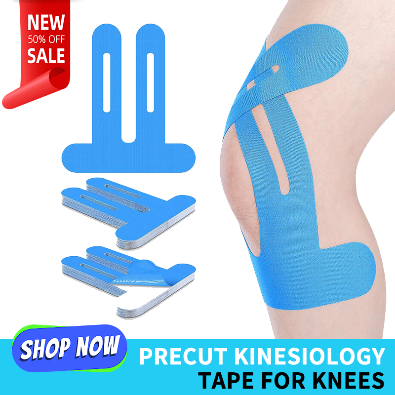 Alleviate Knee Discomfort: Precut Kinesiology Tape For Knees