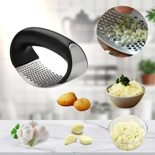 Stainless Steel Garlic Presser