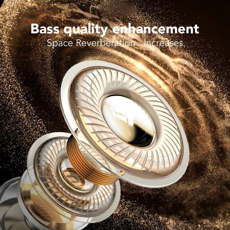 ⏰🔥 Bluetooth 6.0 Earphones LED Display High Fidelity Waterproof Wireless Earphones