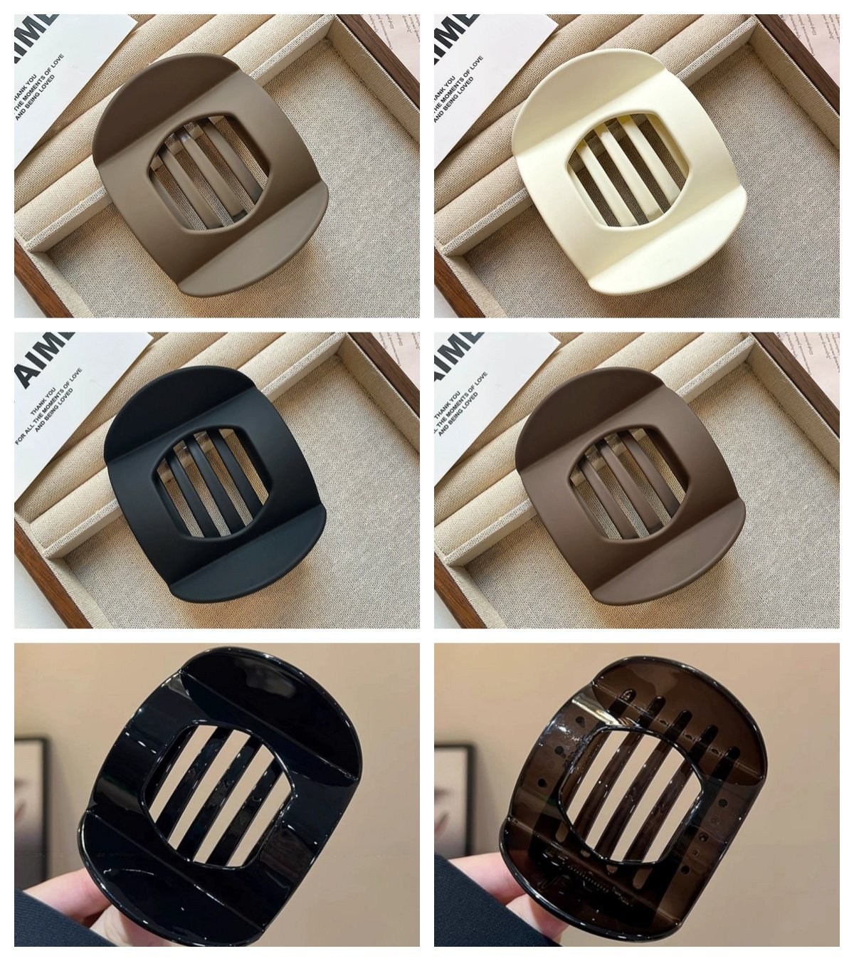 🎁Last Day 49%off 💖Casual Versatile Solid Colour Lay Flat Hair Clip