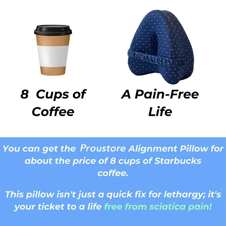 Alignment Knee Pillow – Your Path to Pain-Free Sleep