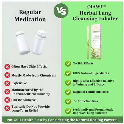 QIAWI™ Mullein Relaxation Stick – Soothes Lungs, Detoxifies, Freshens Breath