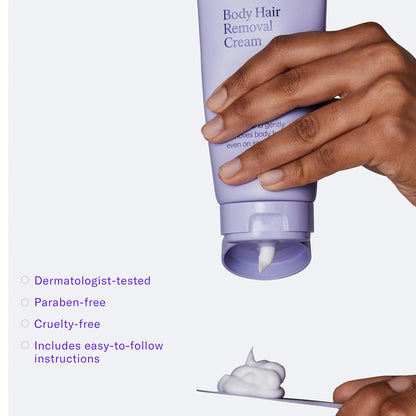 Experience Smooth, Silky Skin✨ Body Hair Removal Cream - For Gentle, Quick Hair Removal!
