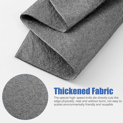 Streak-Free Microfiber Cloth – Ultra-Absorbent 11.8" × 11.8" Lint-Free Cleaner