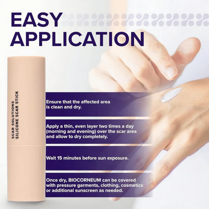 [⚡ Limited Offer! 49% OFF]SCAR SOLUTIONS - Silicone Scar Stick - For Face and Body