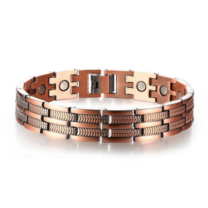 Copper magnetic bracelet--Relieve fatigue and promote blood circulation