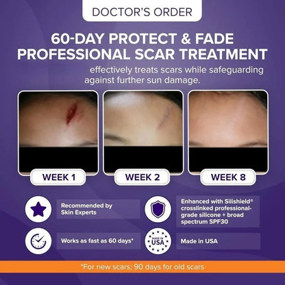 [⚡ Limited Offer! 49% OFF]SCAR SOLUTIONS - Silicone Scar Stick - For Face and Body