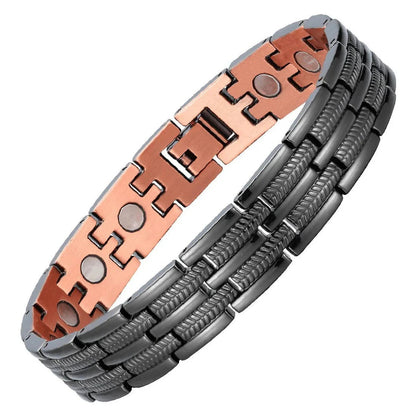 Copper magnetic bracelet--Relieve fatigue and promote blood circulation