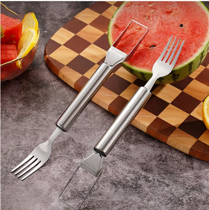 Effortless Fruit Prep-49% OFF-✨ 2-in-1 Fruit Cutter & Fork – For Quick and Easy Fruit Serving!