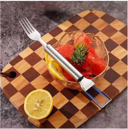 Effortless Fruit Prep-49% OFF-✨ 2-in-1 Fruit Cutter & Fork – For Quick and Easy Fruit Serving!