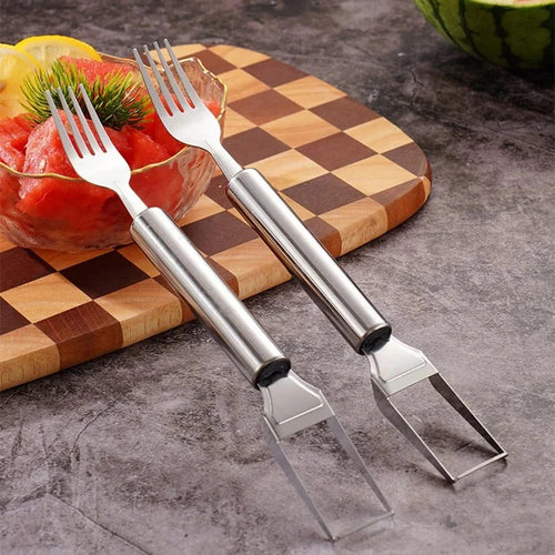 Effortless Fruit Prep-49% OFF-✨ 2-in-1 Fruit Cutter & Fork – For Quick and Easy Fruit Serving!