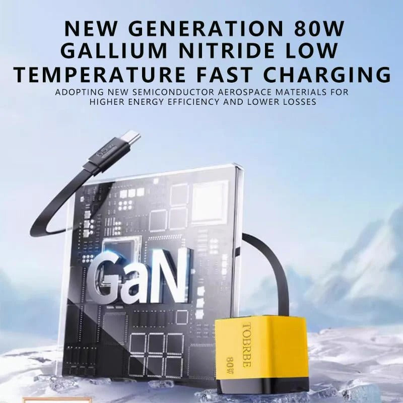 2025 80W 3 in 1 GaN Charger