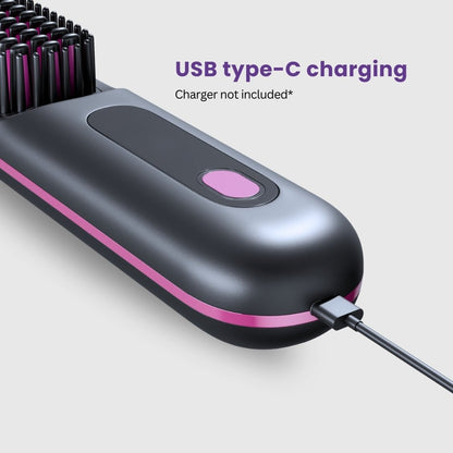 Portable Straightener Brush - GoBrush PRO