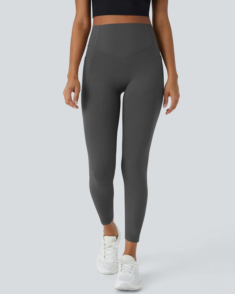 High Waisted Tummy Control Shaping Training Leggings
