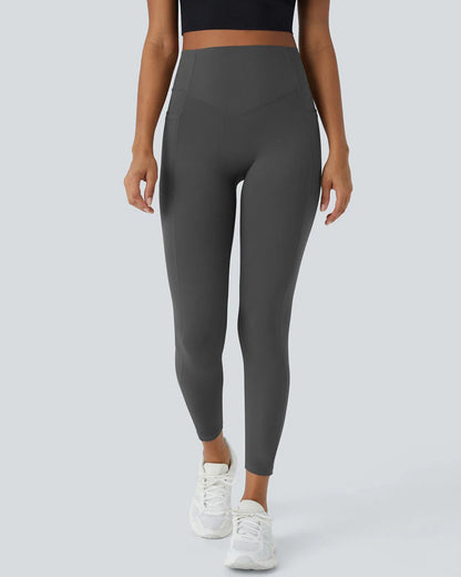 High Waisted Tummy Control Shaping Training Leggings