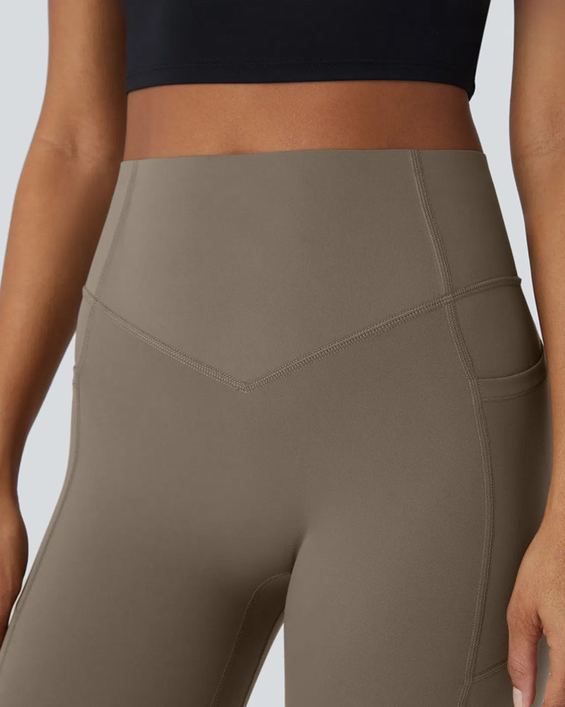 High Waisted Tummy Control Shaping Training Leggings