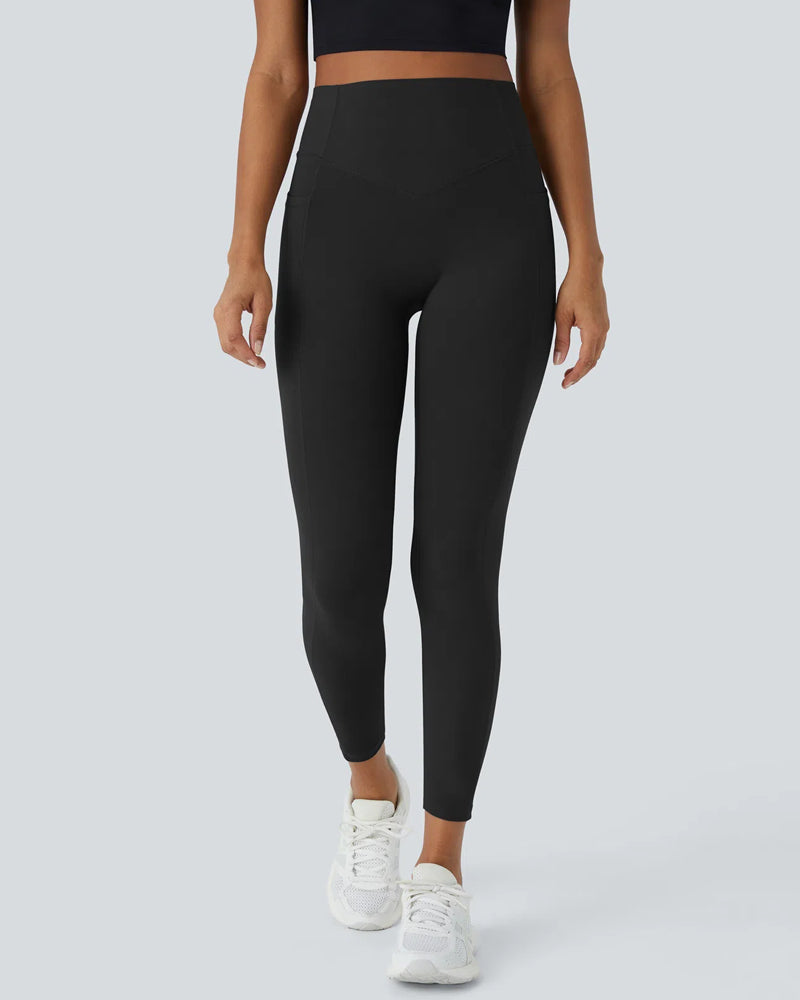High Waisted Tummy Control Shaping Training Leggings