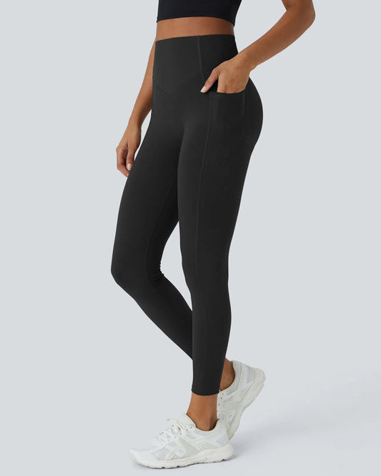 High Waisted Tummy Control Shaping Training Leggings