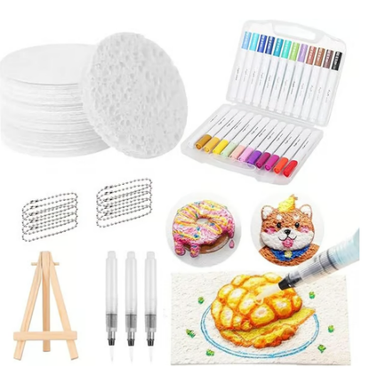 Great Summer Activity Idea! – Magic 3D Foam Texture Painting Kit 🎨✨